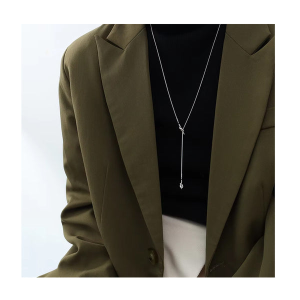Yewelorat Y-Shaped Elegant Necklace