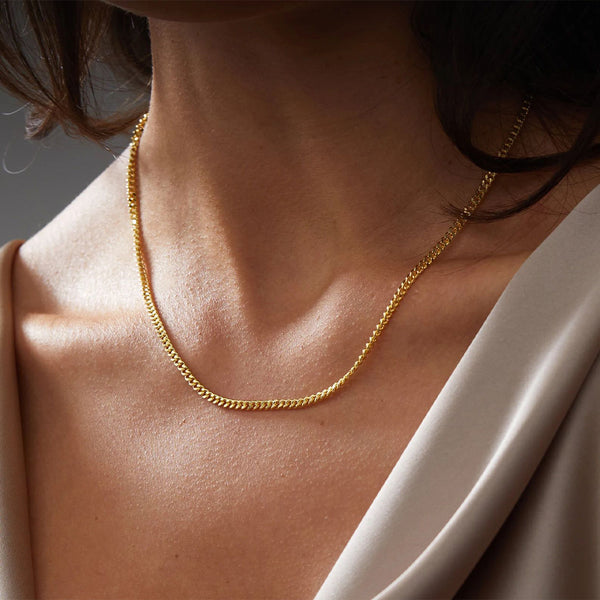 Yewelorat Gold Unisex Necklace – Yew65