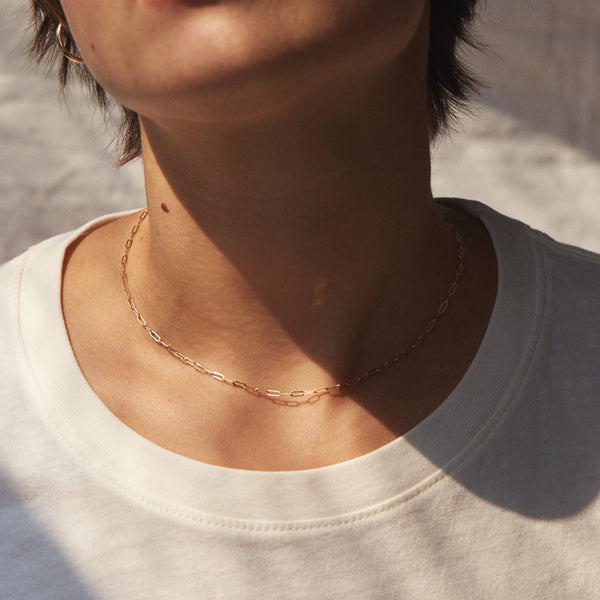 Yewelorat Silver Fine Chain Necklace – Yew67